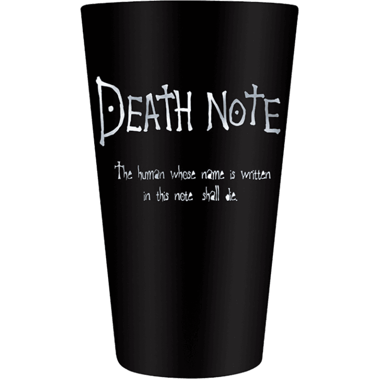 Бокал стеклянный Death Note