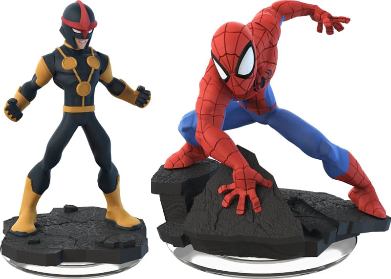 Disney Infinity 2.0 (Marvel) Набор 2+1: Человек Паук (Человек Паук, Нова, Локация 'Человек Паук')
