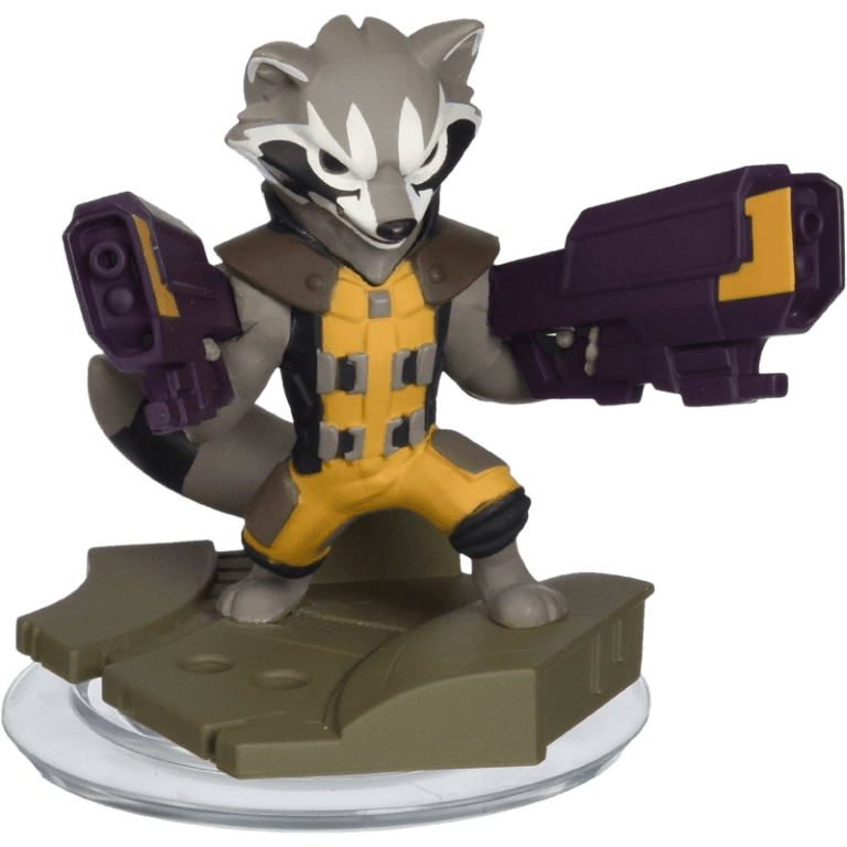 Disney Infinity 2.0 (Marvel) Персонаж "Енот Ракета" (Rocket Raccoon) (Б/У)