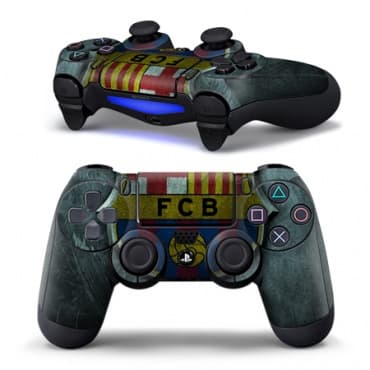 Наклейка виниловая для геймпада Dualshock 4 (Barcelona 2)
