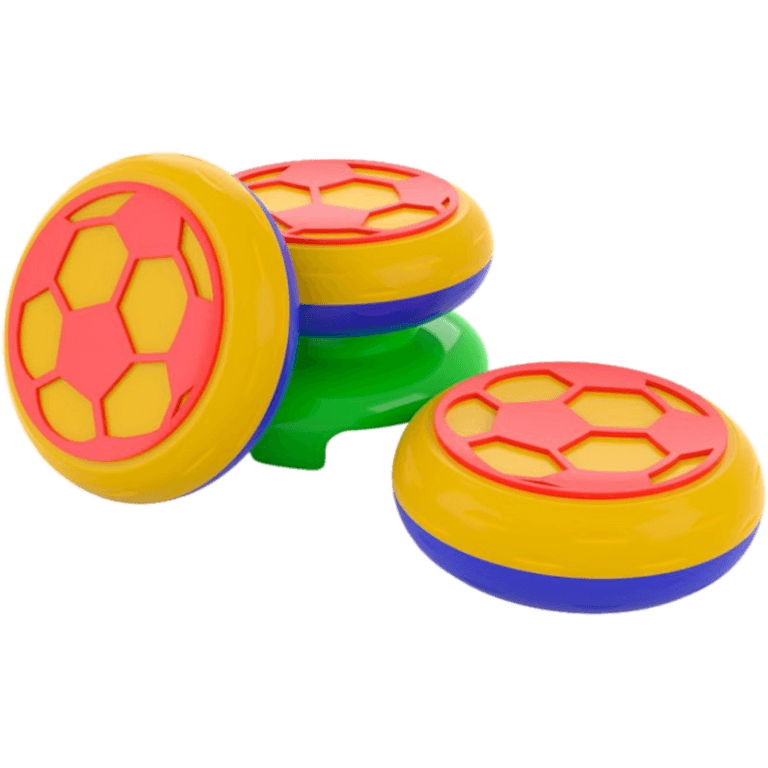 Накладки на стики для Dualshock 4 / DualSense - Rainbo "Football"