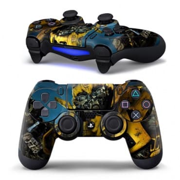Наклейка виниловая для геймпада Dualshock 4 (Transformers)