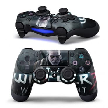 Наклейка виниловая для геймпада Dualshock 4 (Witcher)