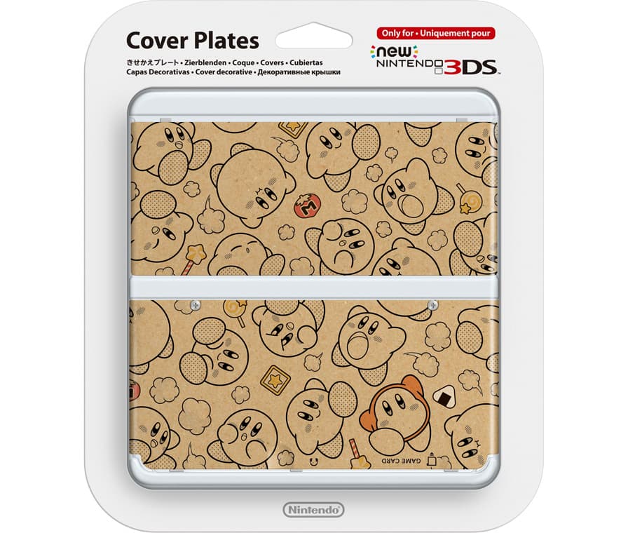 Faceplate (лицевая панель) New Nintendo 3DS (Kirby)