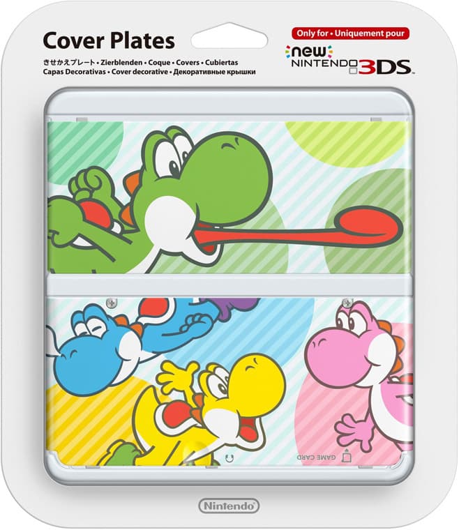 Faceplate (лицевая панель) New Nintendo 3DS (Multicolors Yoshi)
