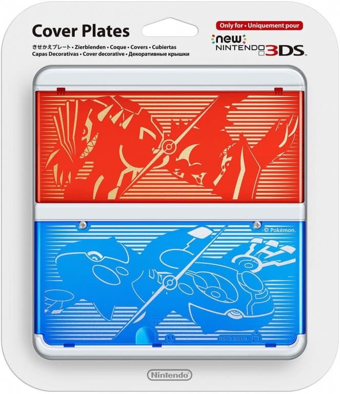 Faceplate (лицевая панель) New Nintendo 3DS (Pokemon Ruby/Sapphire)
