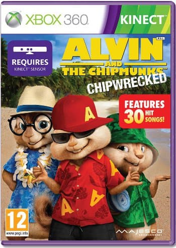 Alvin and the Chipmunks: Chipwrecked (Элвин и бурундуки 3) (Б/У) [X360, Kinect]
