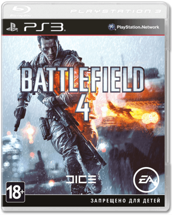 Battlefield 4 (Б/У) (не оригинальная упаковка, без обложки) [PS3]
