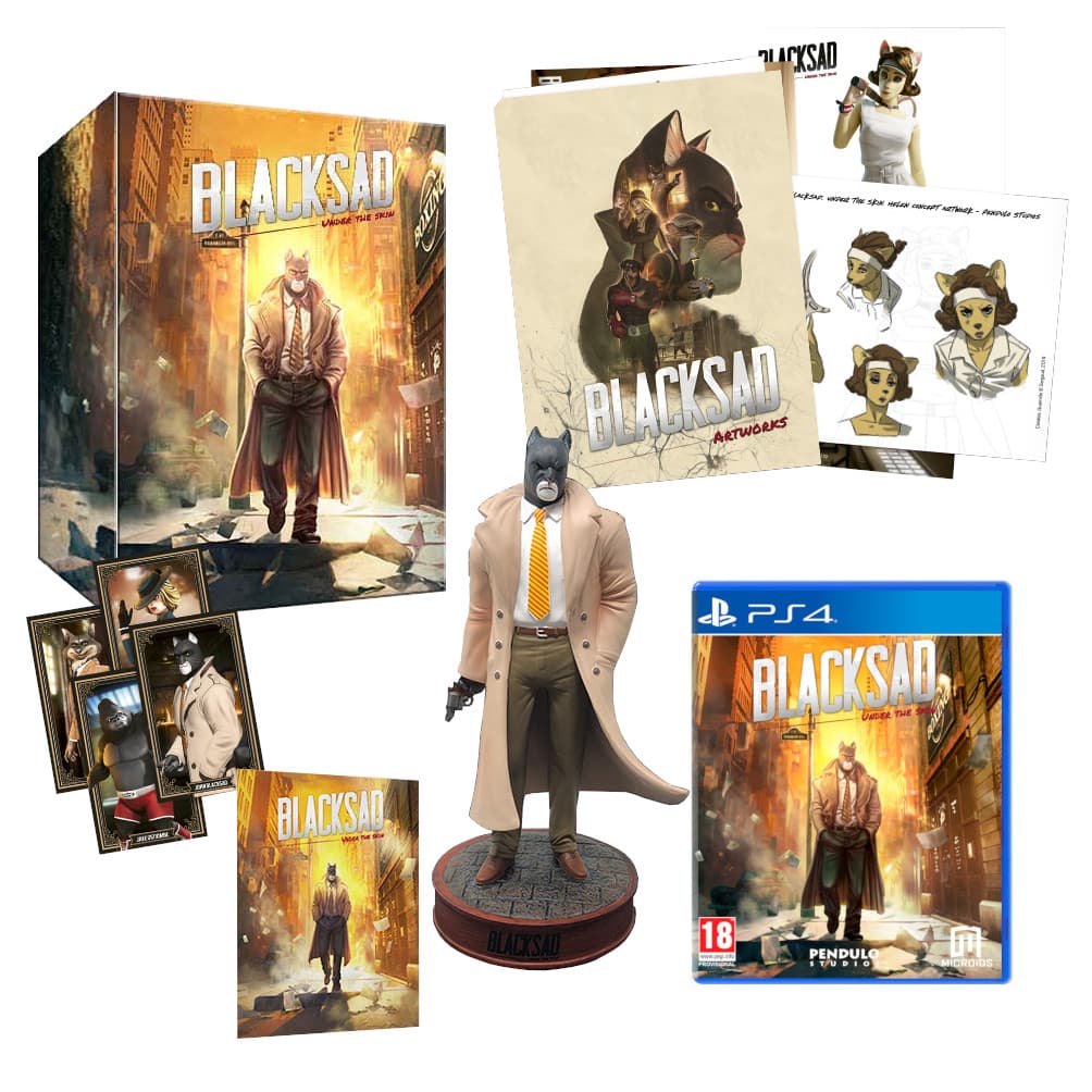 Blacksad: Under The Skin - Коллекционное Издание [PS4]
