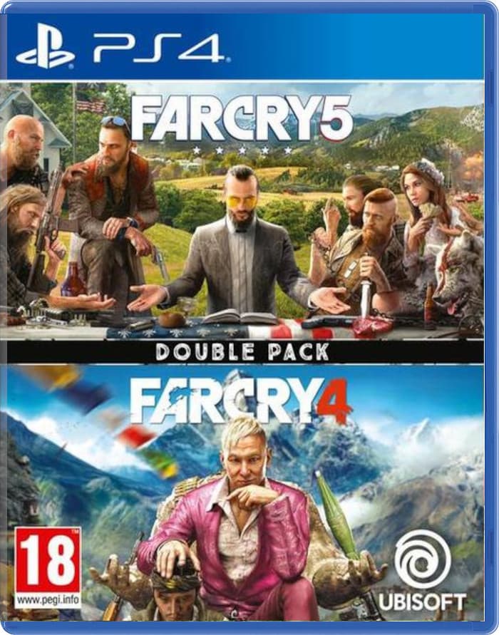 Far cry 4 + Far cry 5 (русская версия/ английская версия) (Б/У) [PS4]
