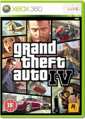 Grand Theft Auto IV (Б/У) [Xbox 360]