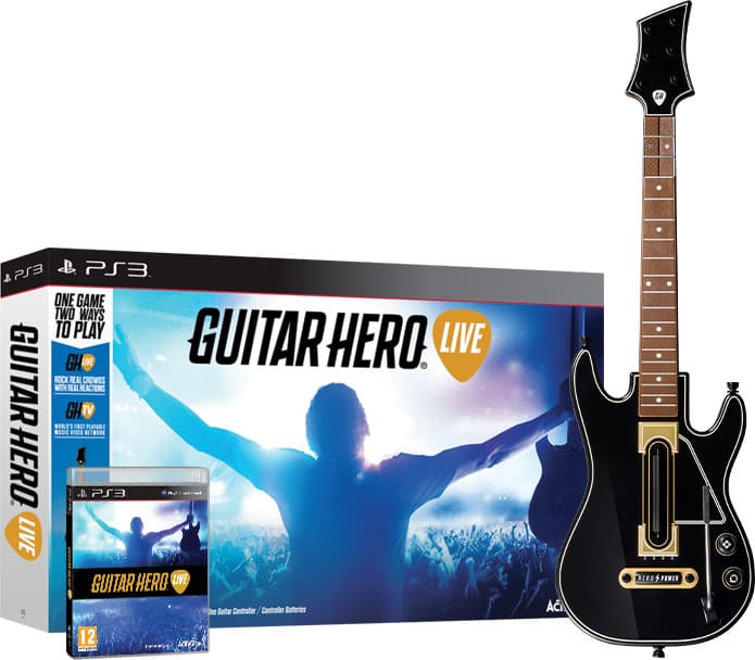 Guitar Hero Live + Гитара [PS3]