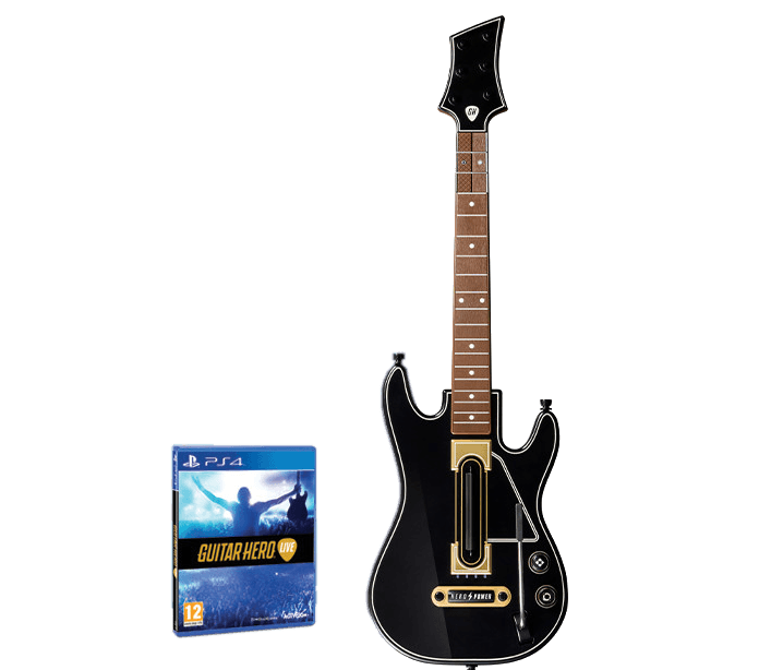 Guitar Hero Live + Гитара (Б/У) [PS4]