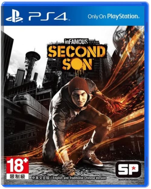 inFamous: Second Son (ASIA) (Б/У) [PS4]