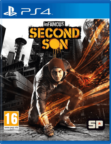inFamous: Second Son (Б/У) (без обложки) [PS4]