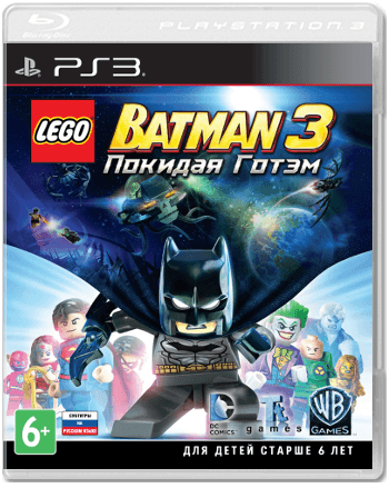 LEGO Batman 3: Покидая Готэм (Б/У) [PS3]