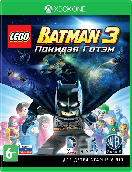 LEGO Batman 3: Покидая Готэм (Б/У) (не оригинальная полиграфия) [Xbox One]