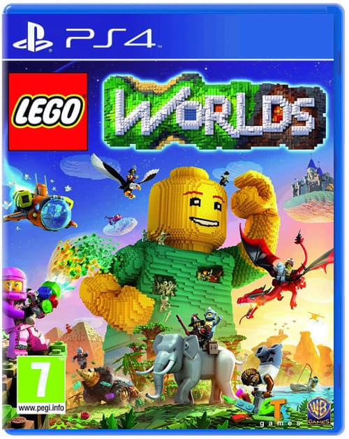 LEGO Worlds (Б/У) (без обложки) [PS4]