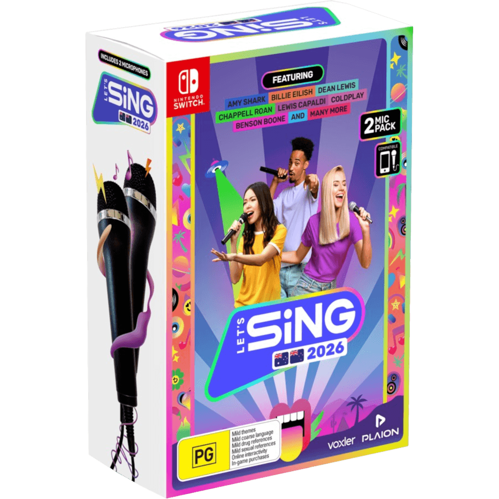 Let's Sing 2026 + 2 микрофона [NSwitch]