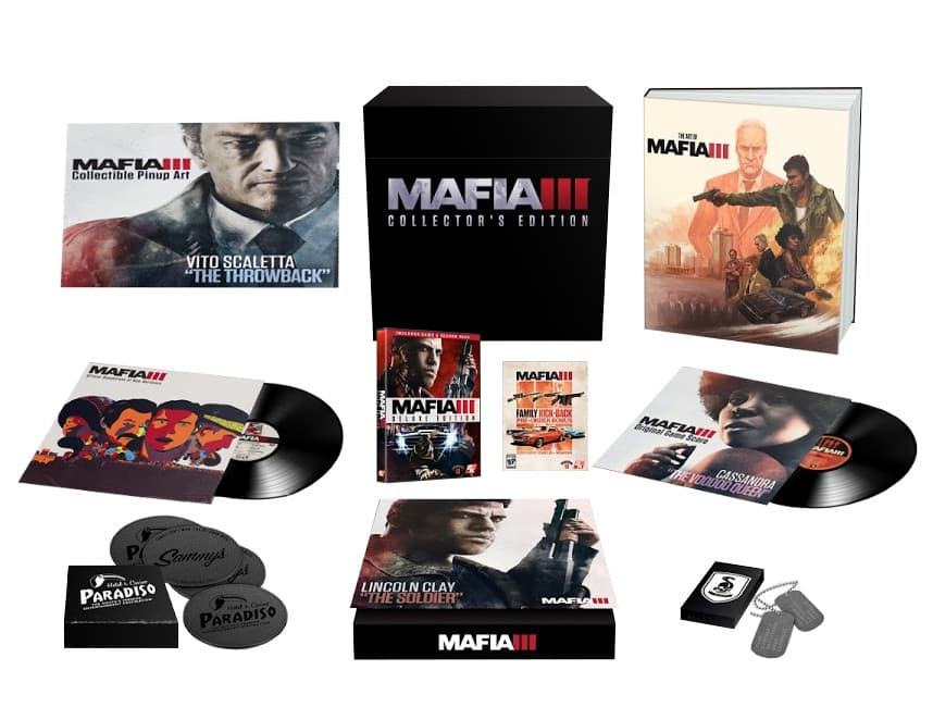 Mafia 3 (Мафия III) - Коллекционное Издание (Б/У) [PS4]