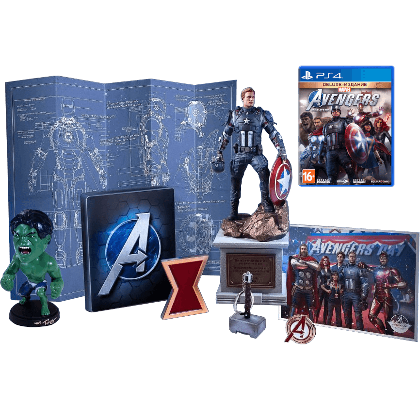 Мстители Marvel - Величайшее издание Земли [PS4]