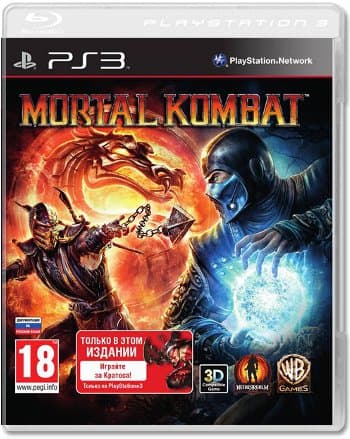 Mortal Kombat (Б/У) (без обложки) [PS3]