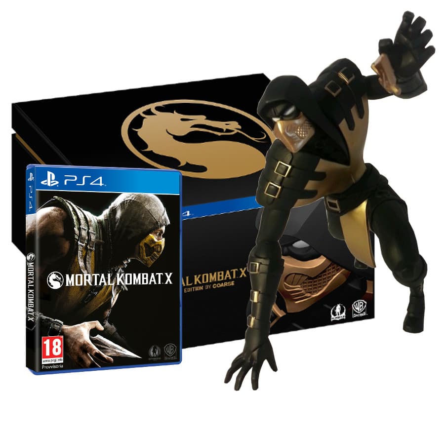 Mortal Kombat X - Коллекционное Издание (by Coarse) (Открытая упаковка) [PS4]