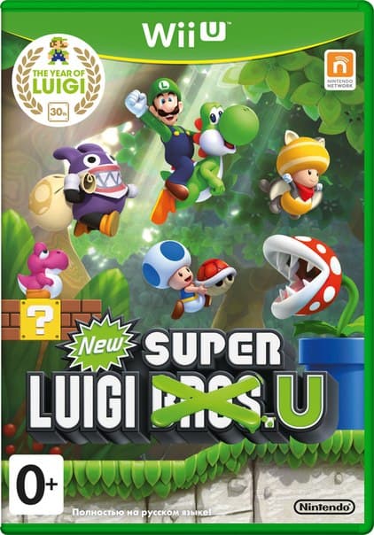 New Super Luigi (Б/У) [Wii U]