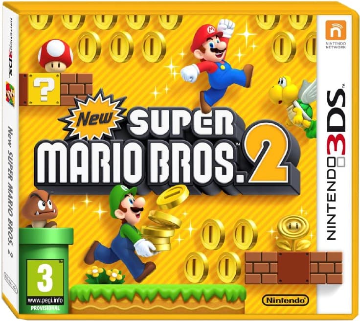 New Super Mario Bros. 2 (Б/У) (без коробки) [3DS]