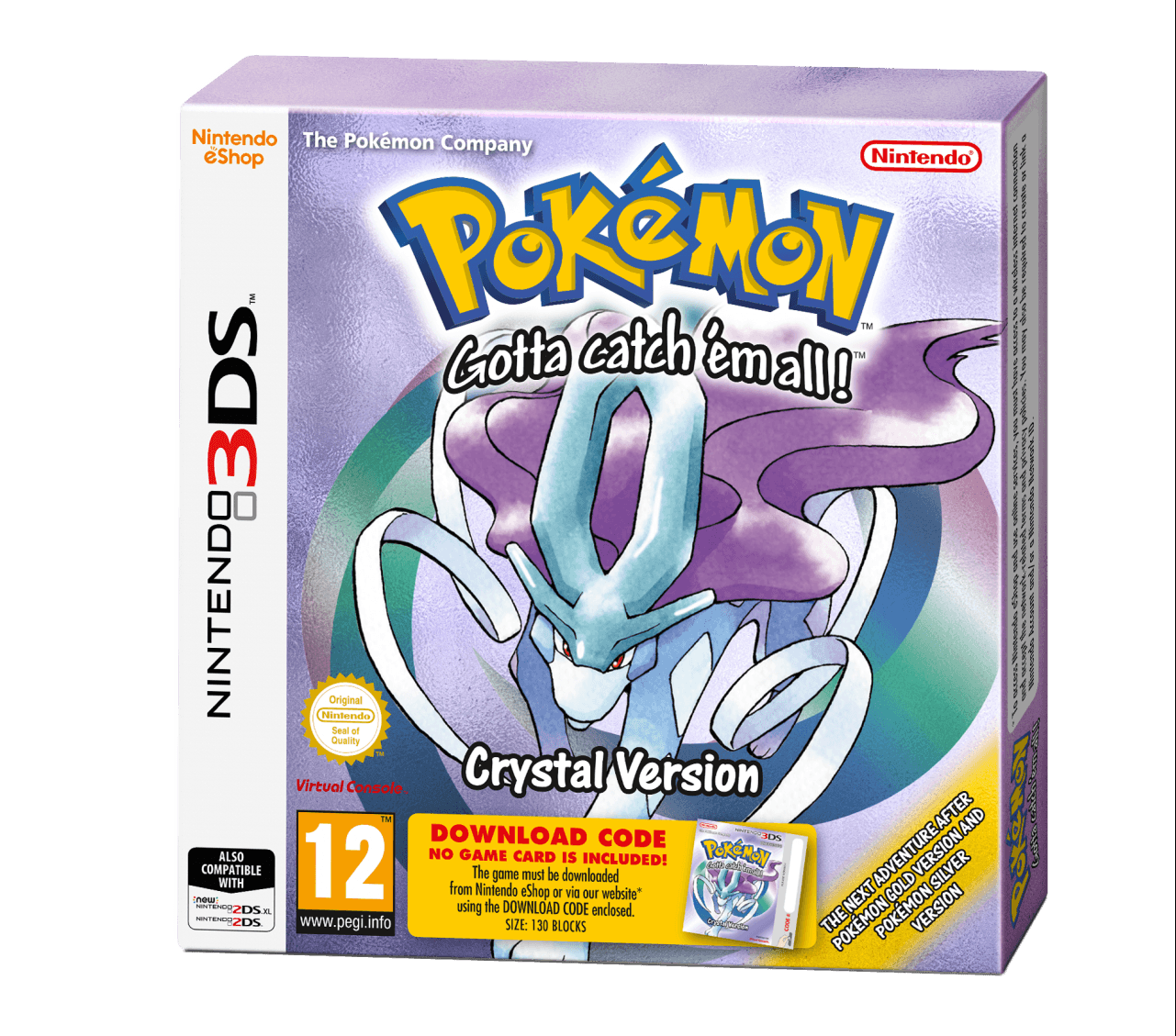 Pokemon Crystal Version (код загрузки)
