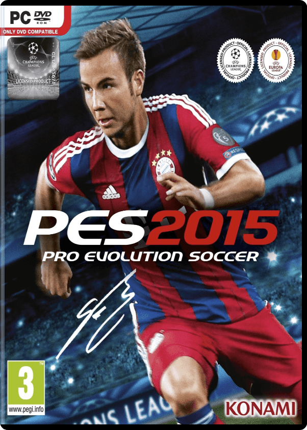 Pro Evolution Soccer 2015 [PC,DVD]