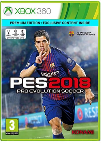 Pro Evolution Soccer 2018 [Xbox 360]