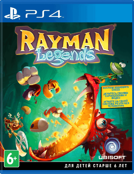 Rayman Legends (Б/У) (без обложки) [PS4]