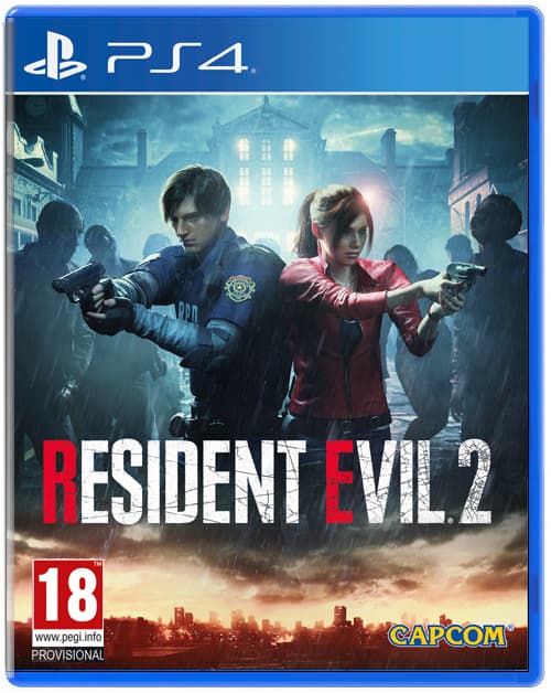 Resident Evil 2 Remake (Б/У) (не оригинальная полиграфия) [PS4]