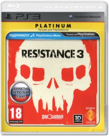 Resistance 3 [Platinum] (Б/У) [PS3]