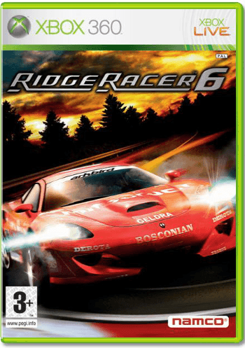 Ridge Racer 6 (Б/У) [Xbox 360]