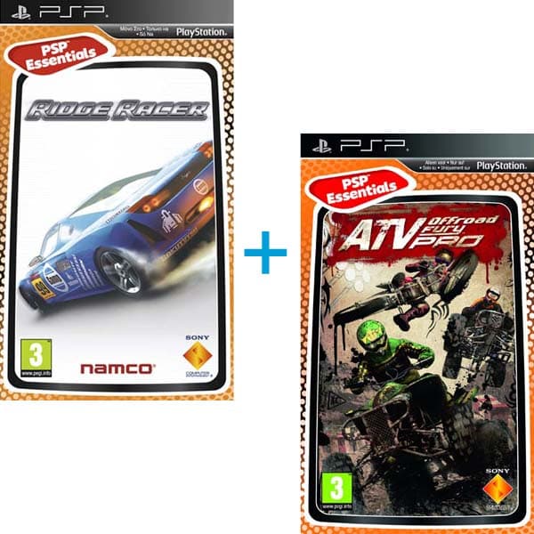 Ridge Racer + ATV Offroad Fury Pro [PSP]