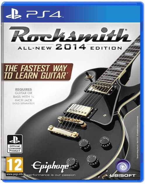 Rocksmith 2014 + Real Tone кабель (Б/У) [PS4]