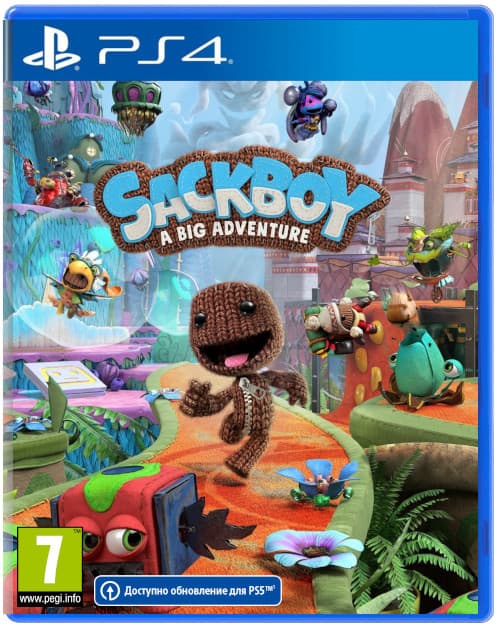 Сэкбой: Большое приключение (Sackboy: A Big Adventure) (англ. версия) (Б/У) [PS4]