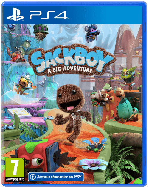Сэкбой: Большое приключение (Sackboy: A Big Adventure) (Б/У) [PS4]