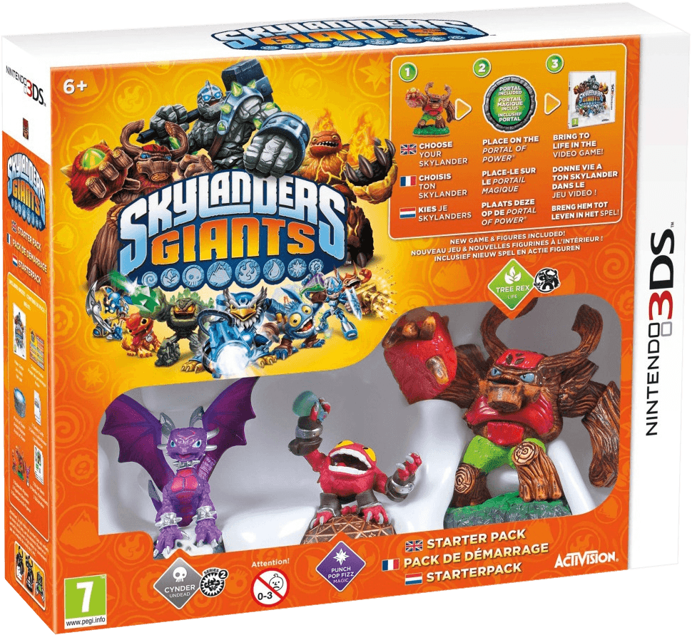 Skylanders: Giants - Стартовый набор [3DS]