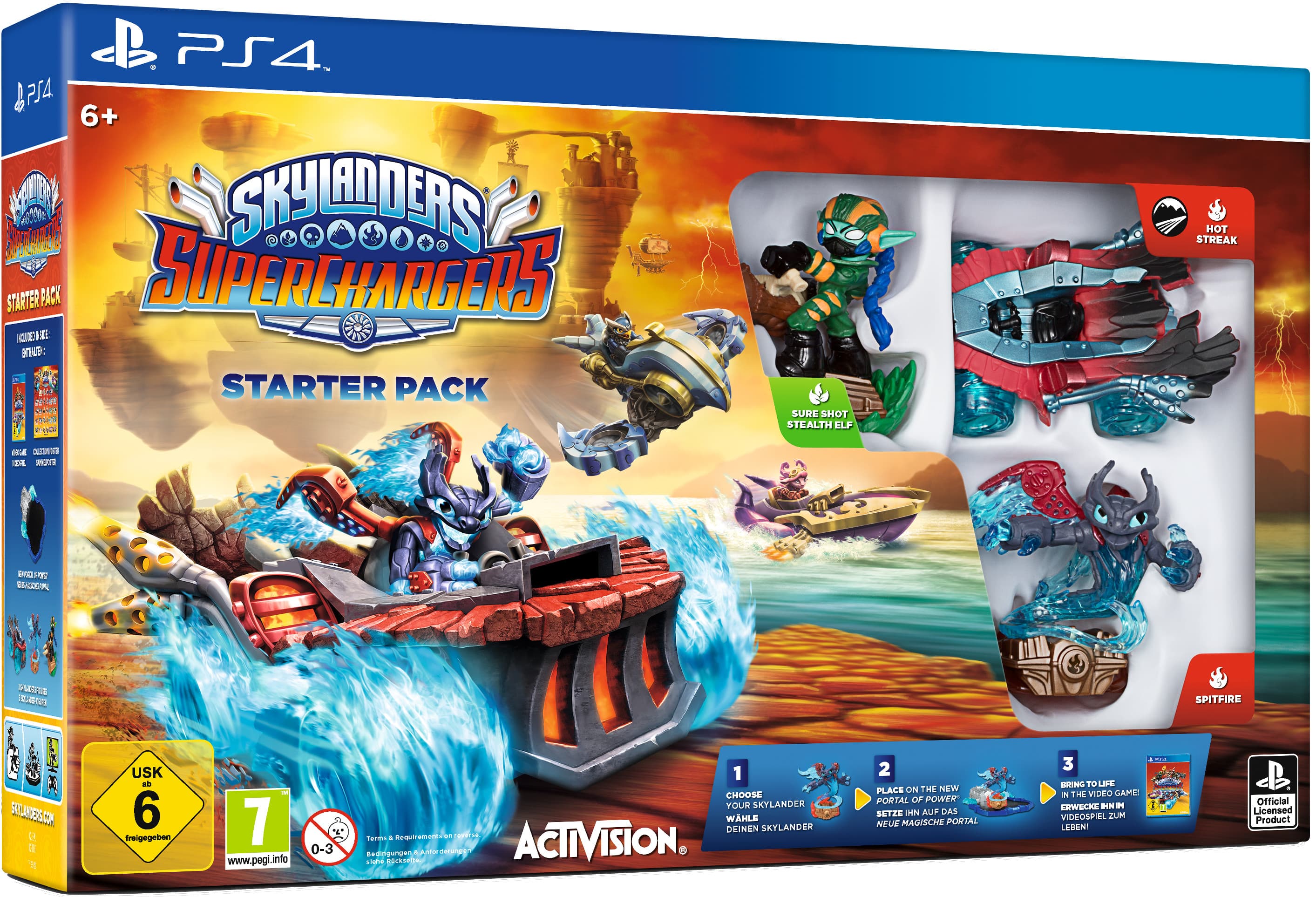 Skylanders SuperChargers. Стартовый Набор [PS4]