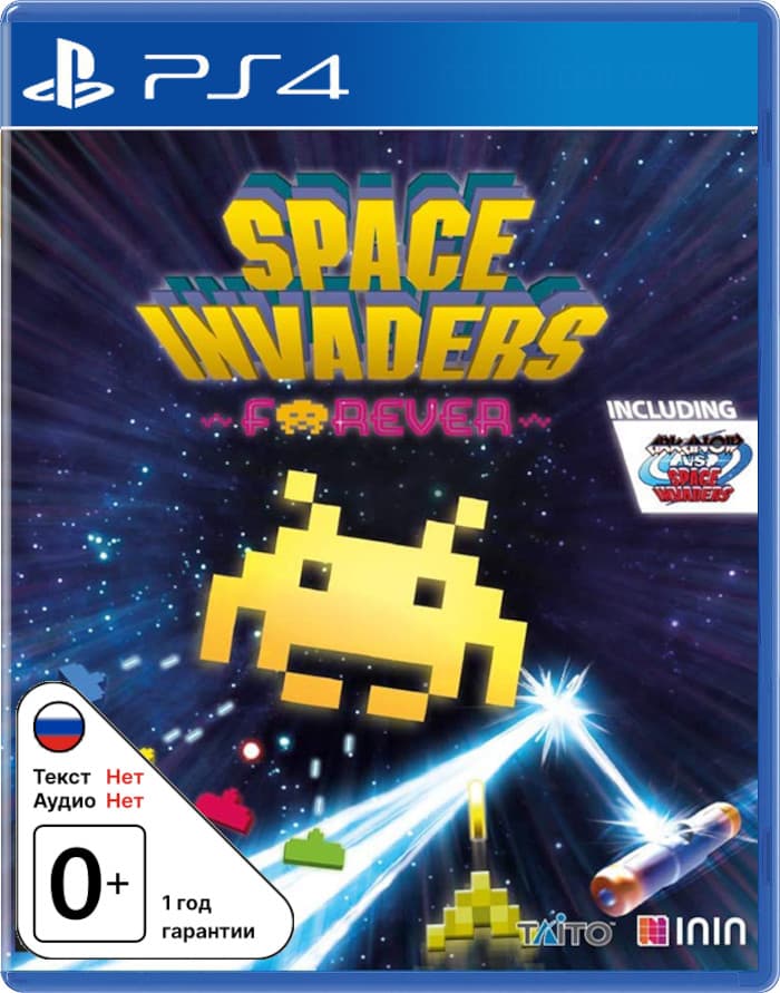 Space Invaders Forever (англ. версия) [PS4]