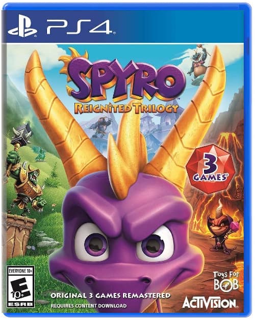 Spyro Reignited Trilogy (US) (Б/У) [PS4]