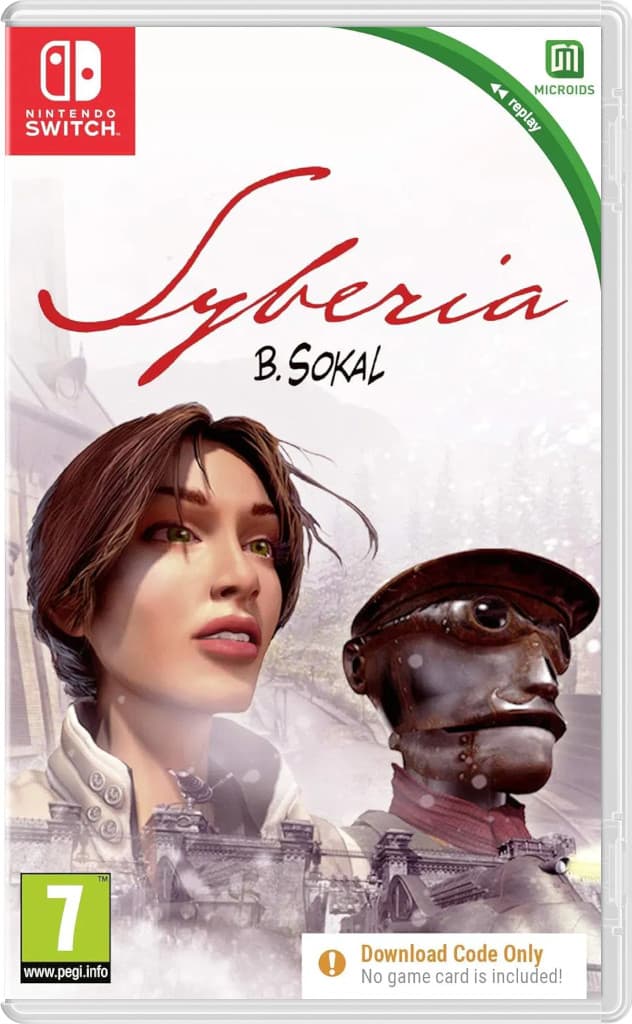 Сибирь (Syberia) (код загрузки) [NSwitch]
