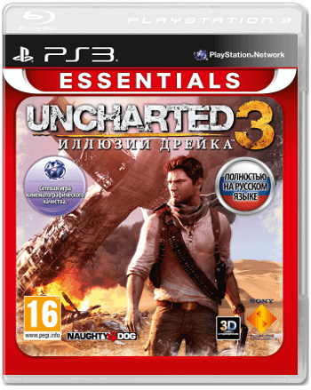 Uncharted 3: Иллюзии Дрейка (Англ. Яз.) (Б/У) [PS3]