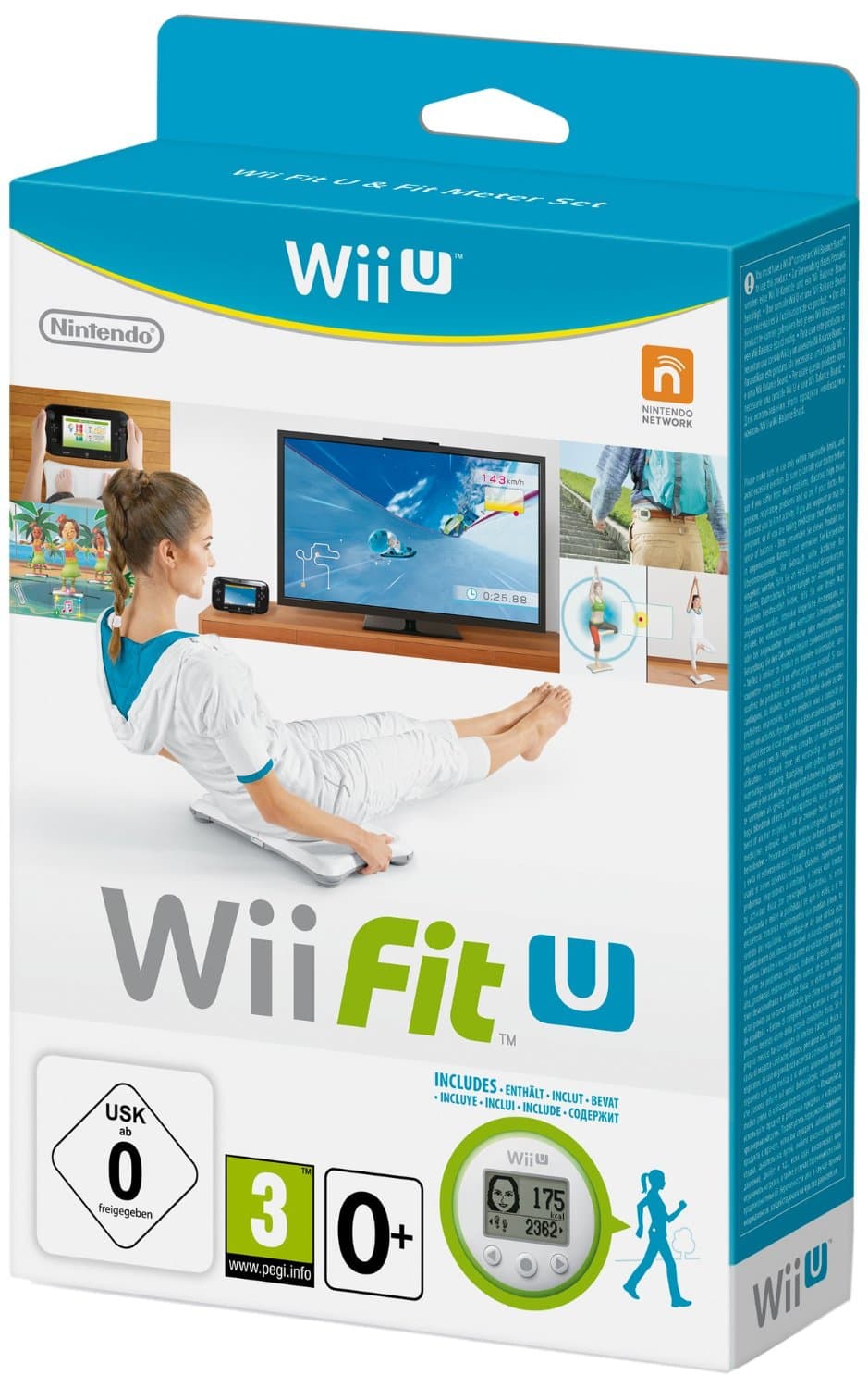 Wii Fit U + Fit Meter (зеленый) [Wii U]