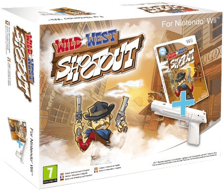 Wild West Shootout + Gun [Wii]