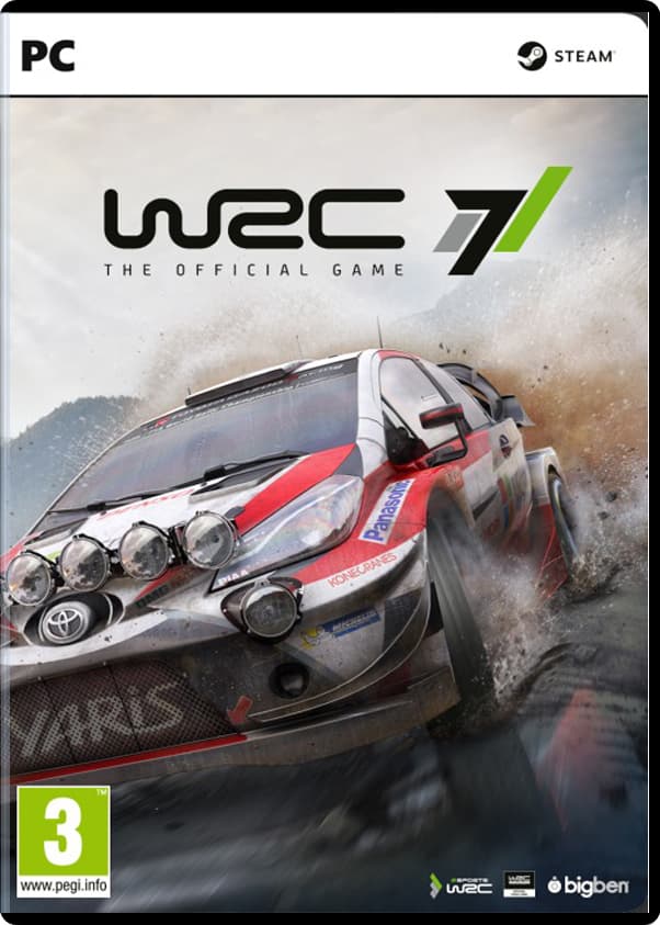 WRC 7 - The Official Game [PC, DVD]