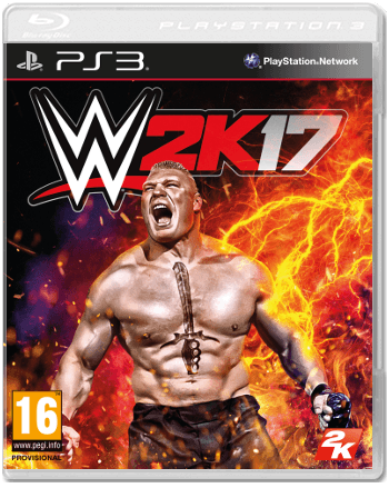 WWE 2K17 (Б/У) [PS3]